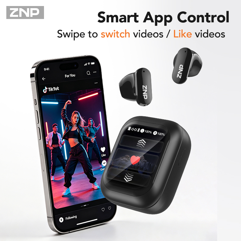 Беспроводные наушники ZNP N04  – обзор и цена Wireless Earbuds Tws