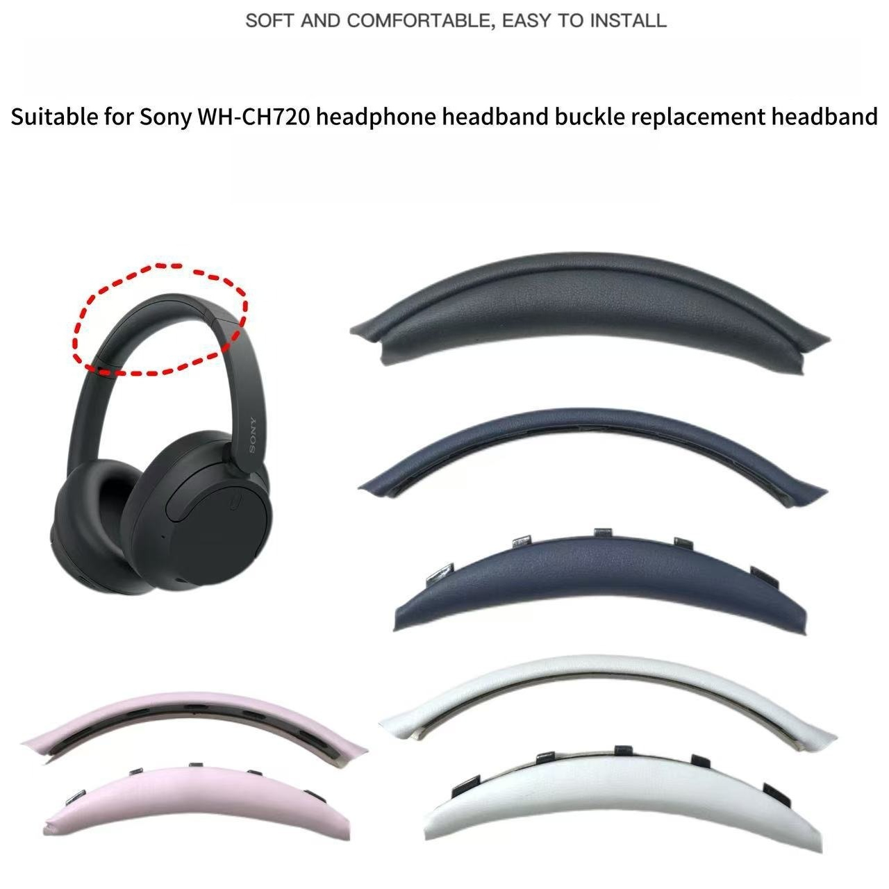 Гелевые амбушюры для Sony WH-C – обзор и цена Headphone Case Hard